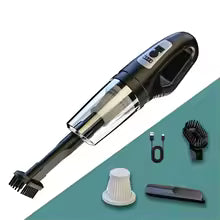 Mini Aspiradora Portátil para Auto 120W – Inalámbrica con Carga USB